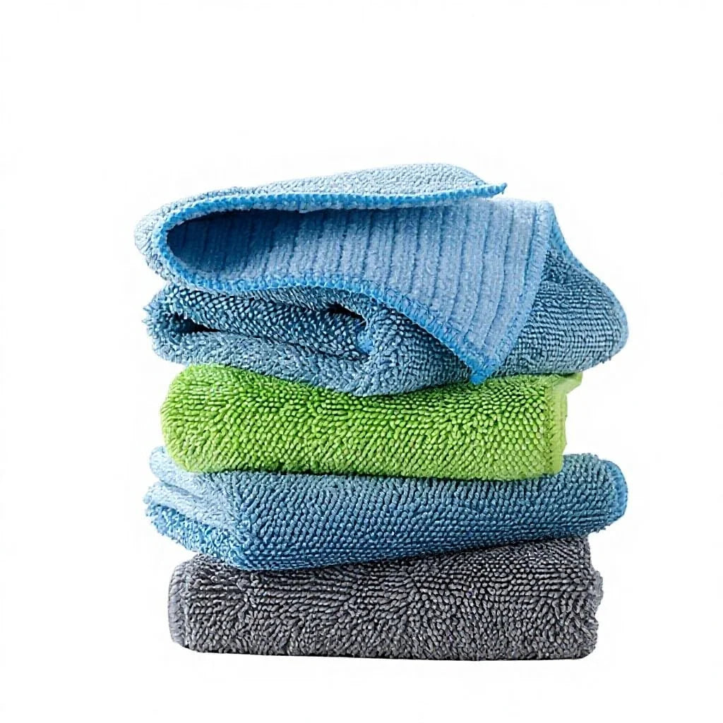 Watermark-free Thickened Microfibre Flat Mop Replacement Cloth Cleaning Towel