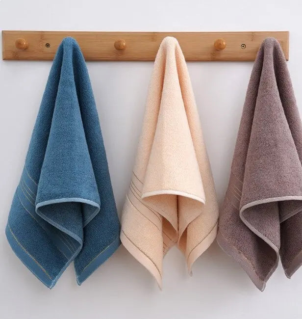 Thickened Water Absorption Cotton Towel 35*75cm Hotel