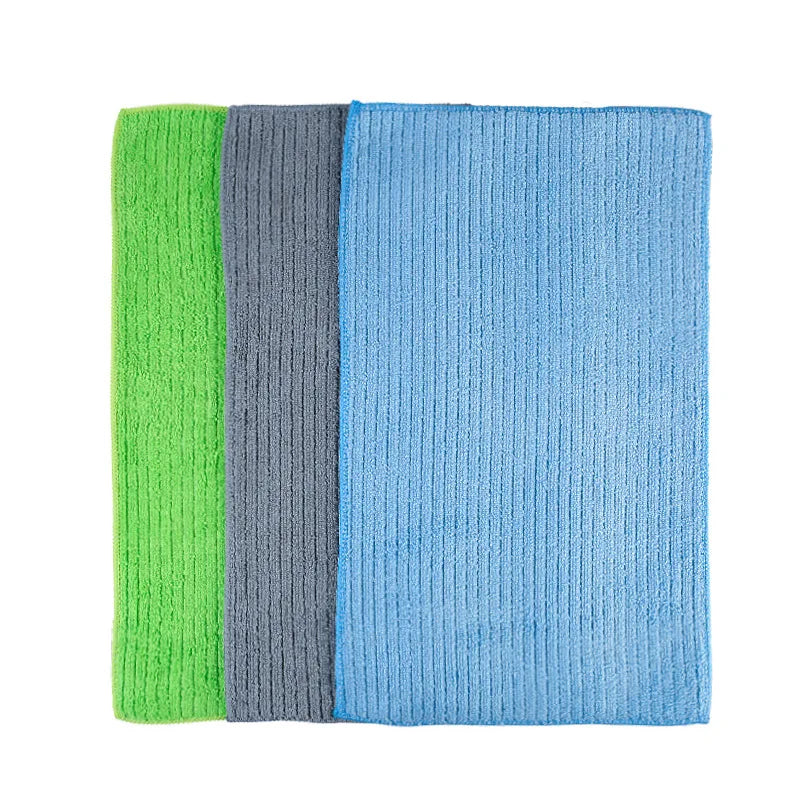 Watermark-free Thickened Microfibre Flat Mop Replacement Cloth Cleaning Towel