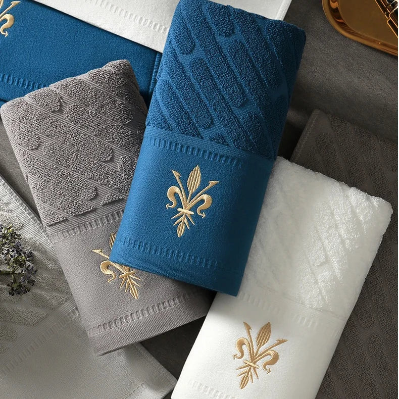 Custom Luxury Soft Embroidered Hand Towel